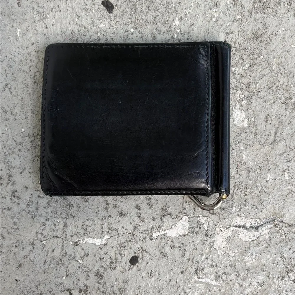 Vintage Gucci folding money clip wallet
